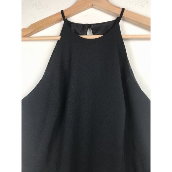 Laundry Open Back Halter Dress Black Size 6 - Picture 4 of 8